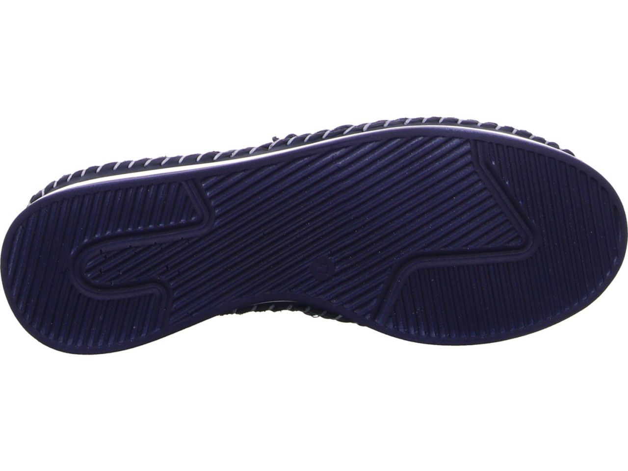 DIVERSE Komfort Slipper blau Slipper marineblau