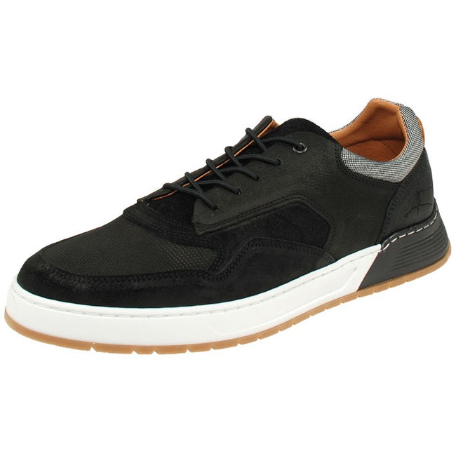 BULLBOXER Freizeit Schnürer schwarz Sneaker