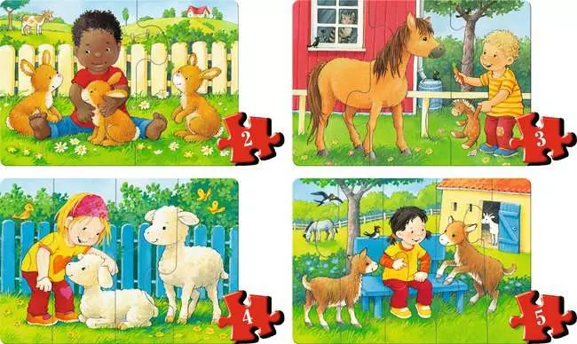 Ravensburger Mein allererstes Puzzle: Streichelzoo