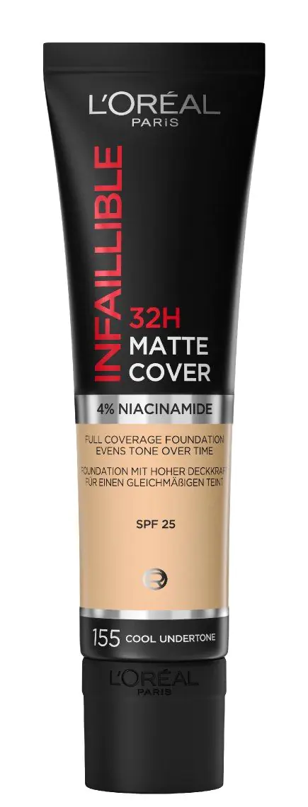 L'Oréal Paris Infaillible 24H Matt Cover Foundation 155 Natural Rose