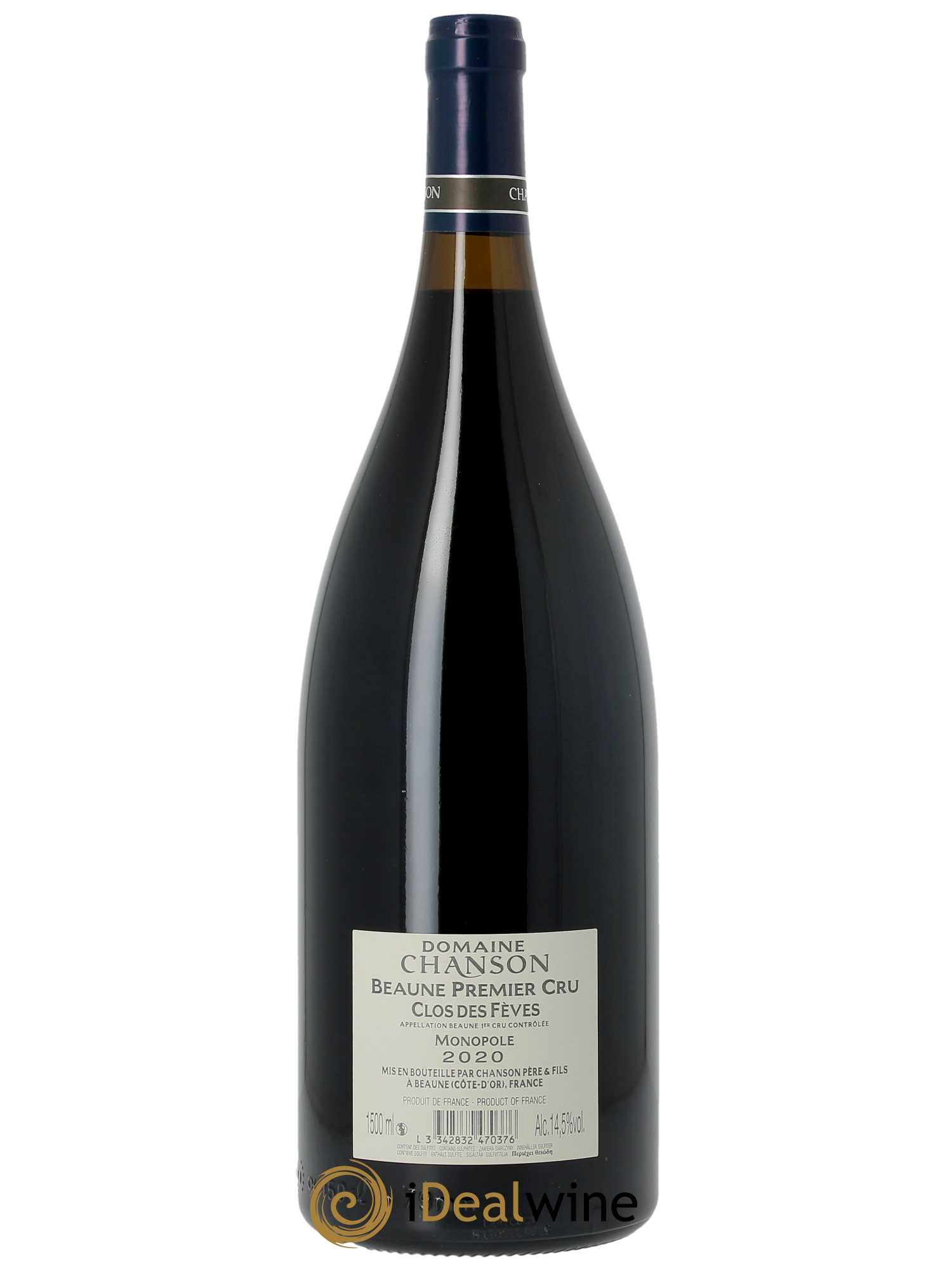 Beaune 1er Cru Clos des Fèves Chanson  2020 - Lot de 1 Magnum