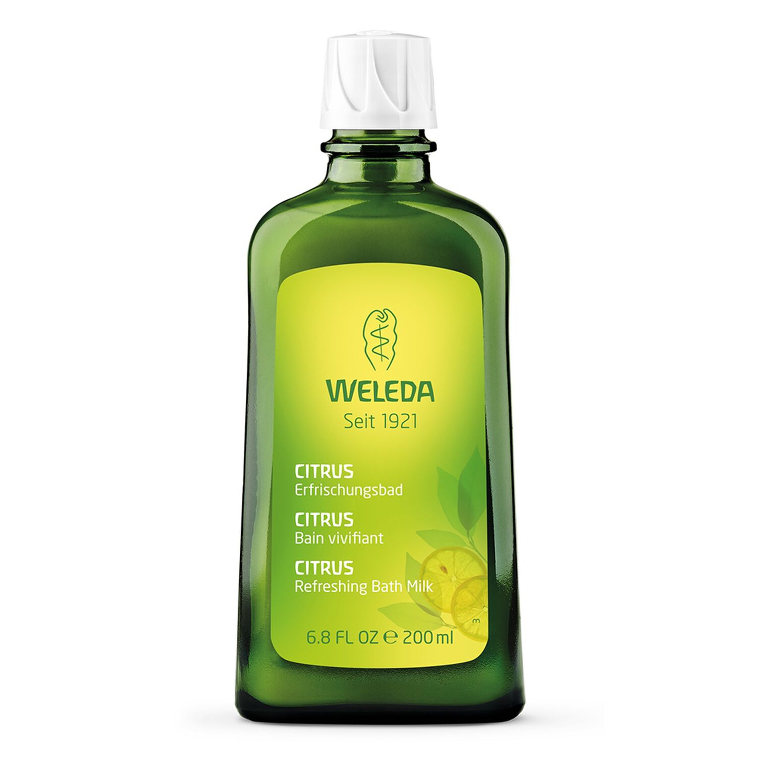 Weleda Citrus Bain Vivifiant - Compatible avec Bains Bouillonnants et Balnéothérapie - 200 ml