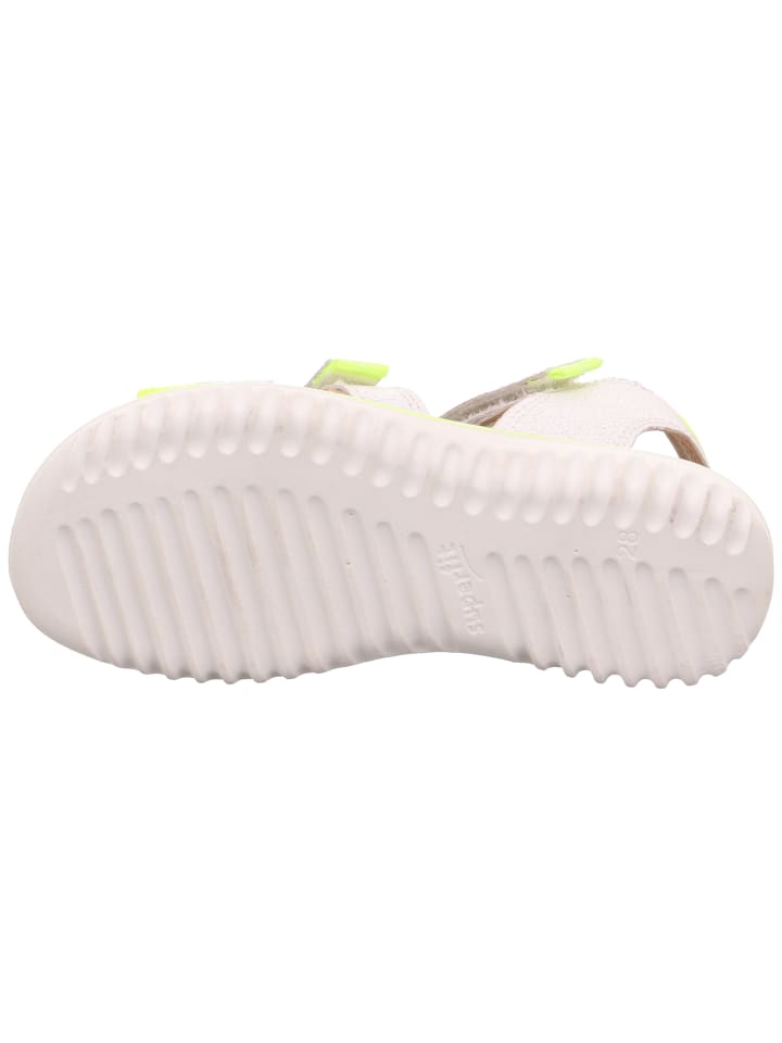 superfit Sandale SPARKLE in Weiß/Gelb günstig kaufen