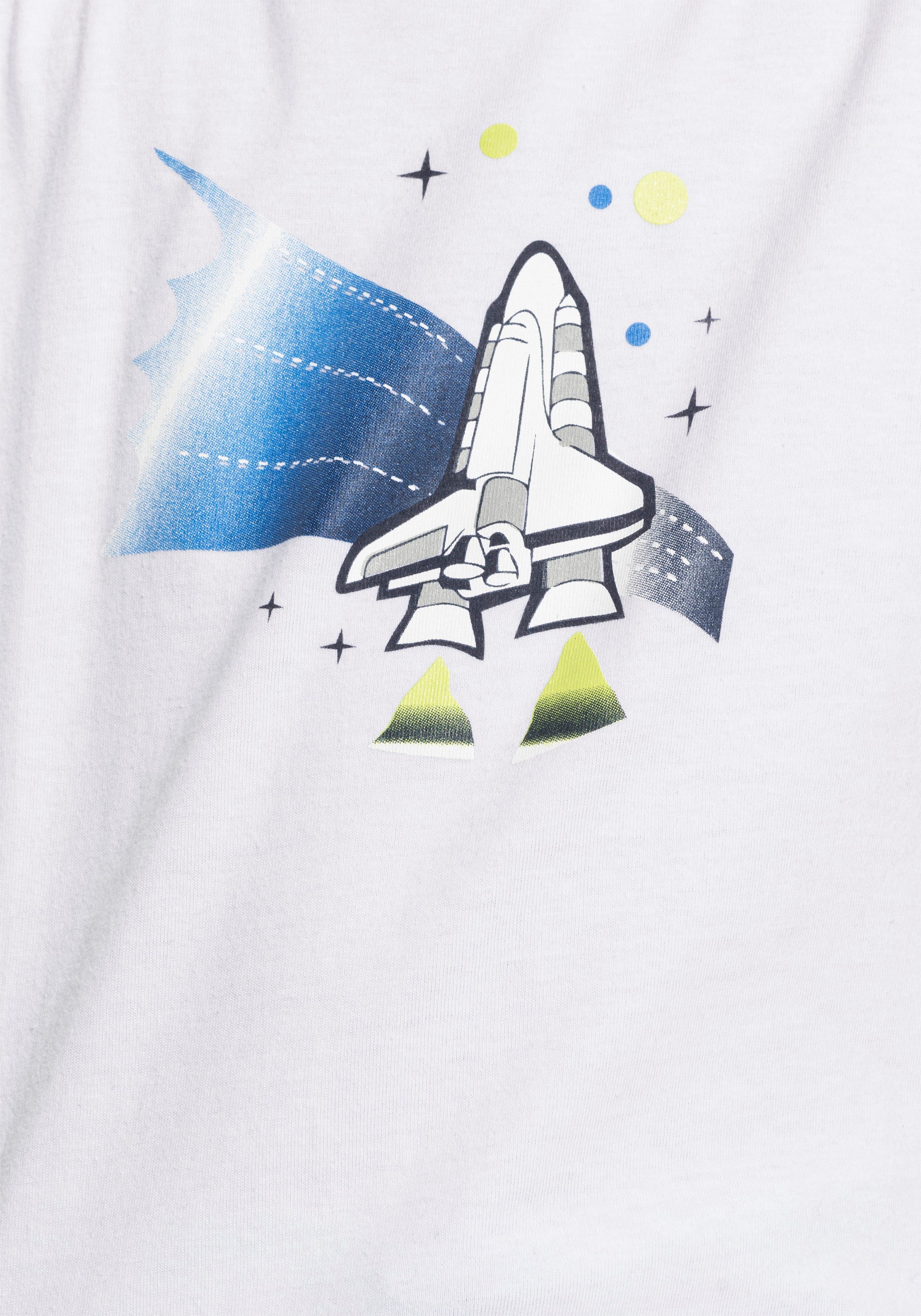 Scout T-Shirt SPACE (Packung, 2er-Pack) aus Bio-Baumwolle