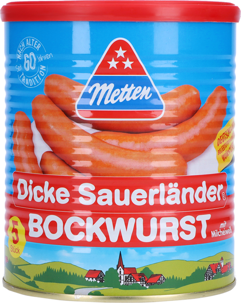 Metten Dicke Sauerländer Bockwurst