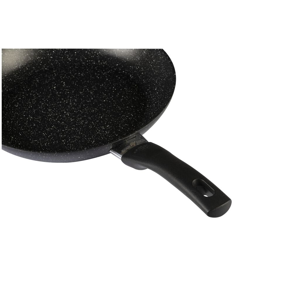 Bratpfanne 28 cm, Aluminium, Schwarz