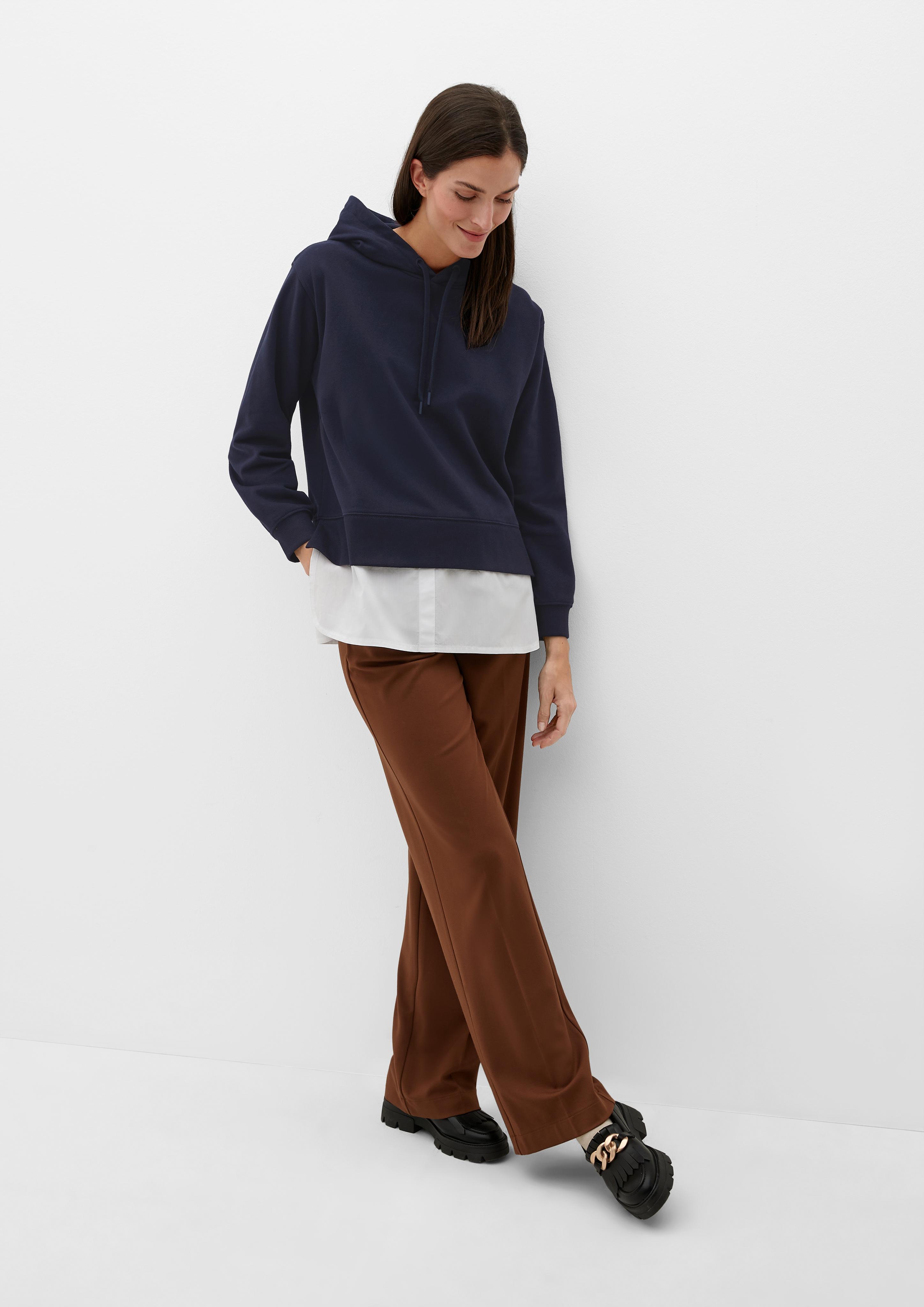 Sweatshirt in Layering-Optik  2129317-5959