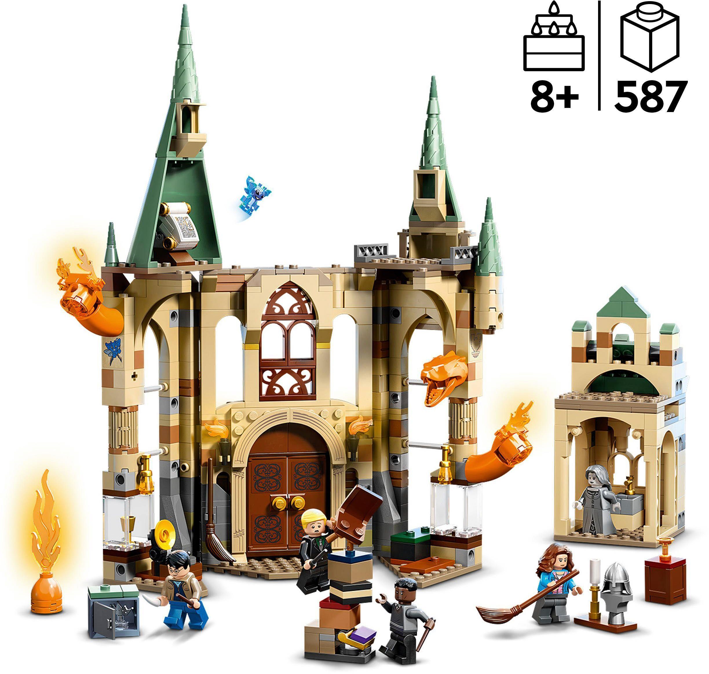 LEGO® Konstruktionsspielsteine Hogwarts: Raum der Wünsche (76413), LEGO® Harry Potter, (587 St)