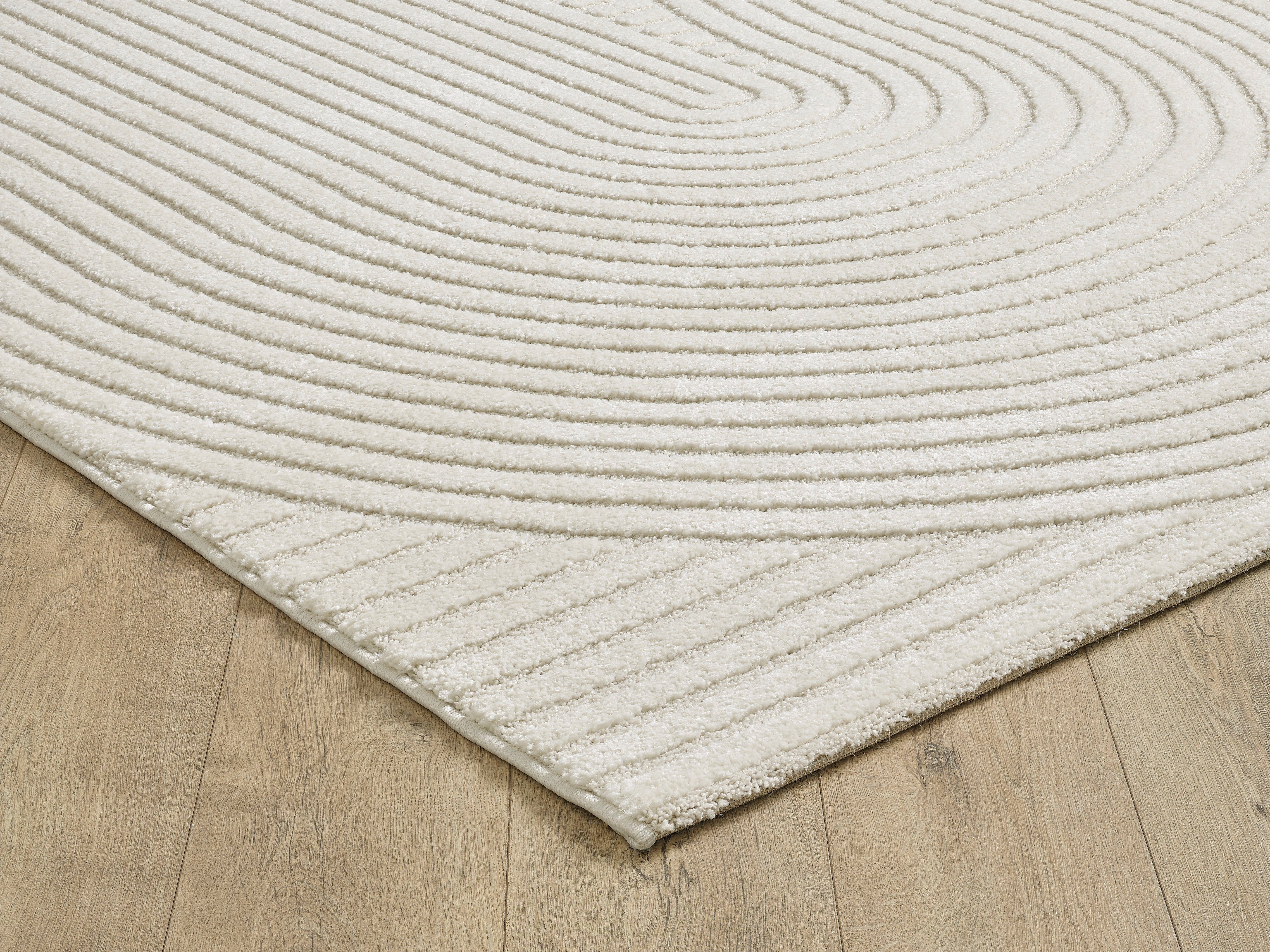 Teppich Everest moderner Kurzflor Teppich mit Hoch-Tief-Effekt, Wohnzimmer, the carpet, Rechteck, Höhe: 14 mm, 3D Effekt, hohe Flordichte und angenehm weich, Skandinavisches Design