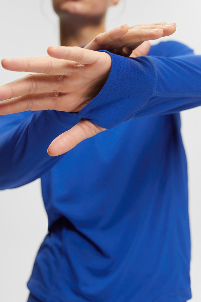 Longsleeve mit Kapuze, LENZING™ ECOVERO™