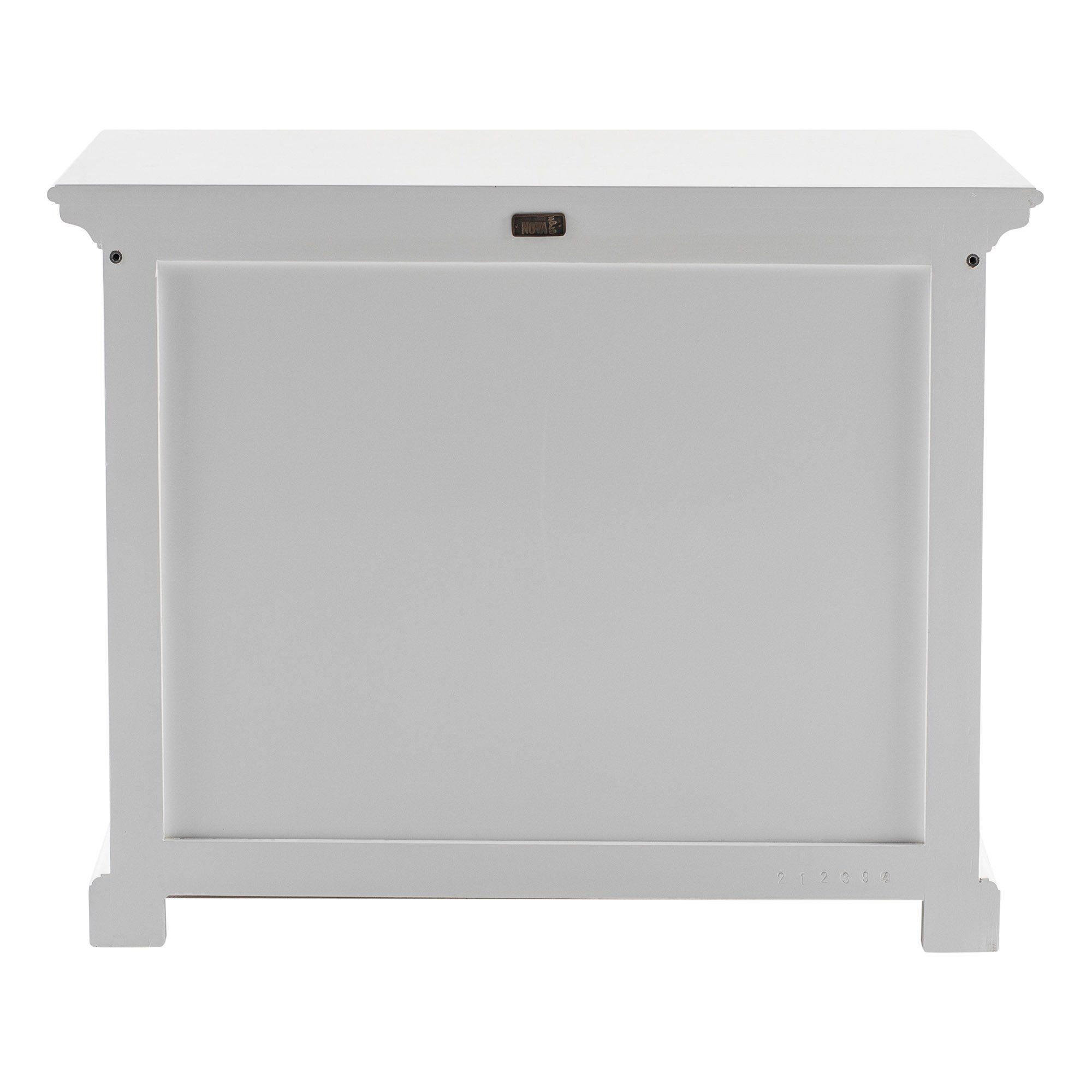 Novasolo Küchenbuffet Provence Verstellbare Regale, Single-Bay Hutch Kabinett