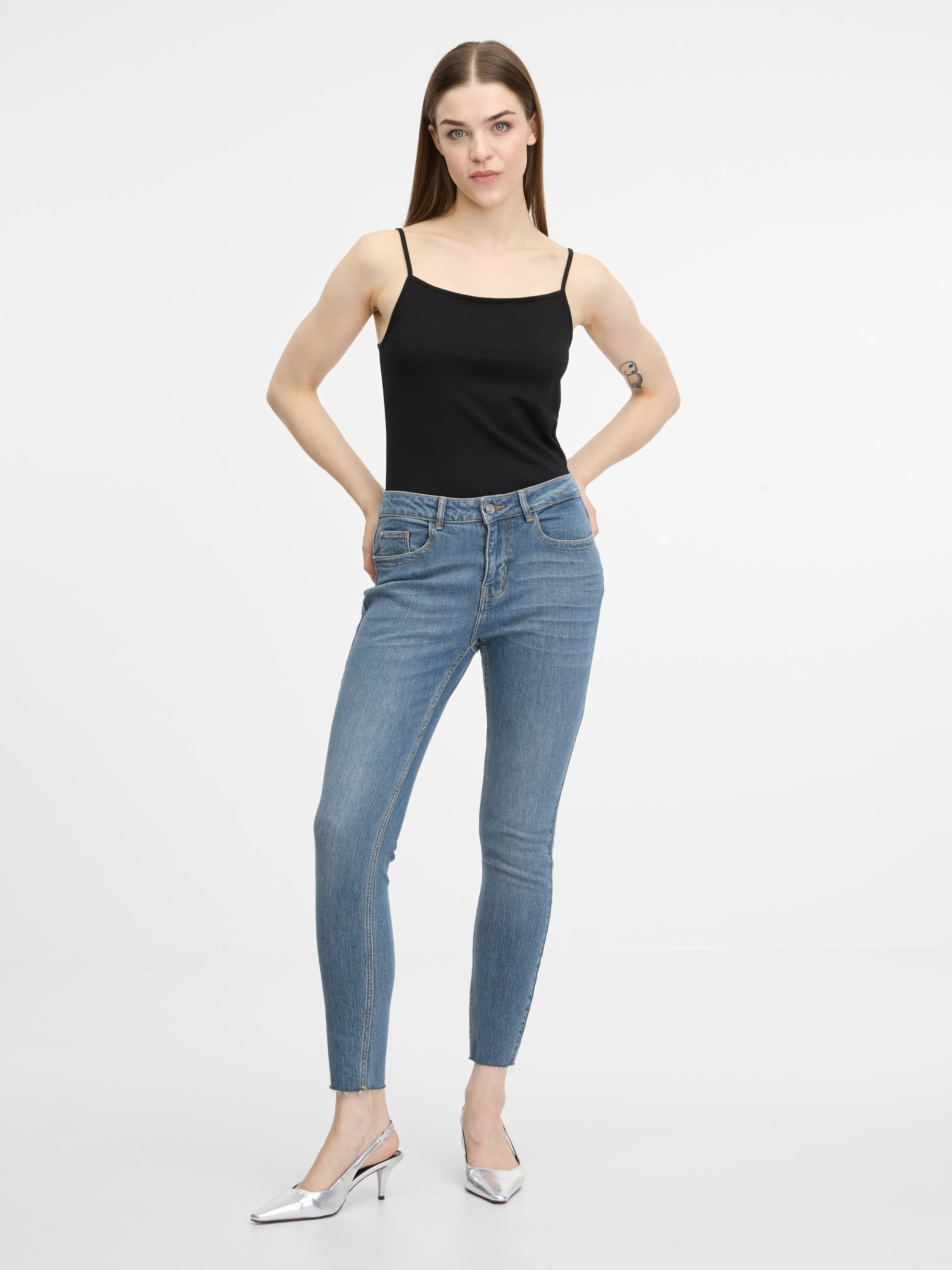 Schwarzes Damen-Tank-Top ORSAY