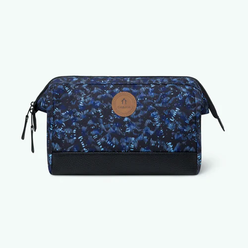 Askim green toiletry bag