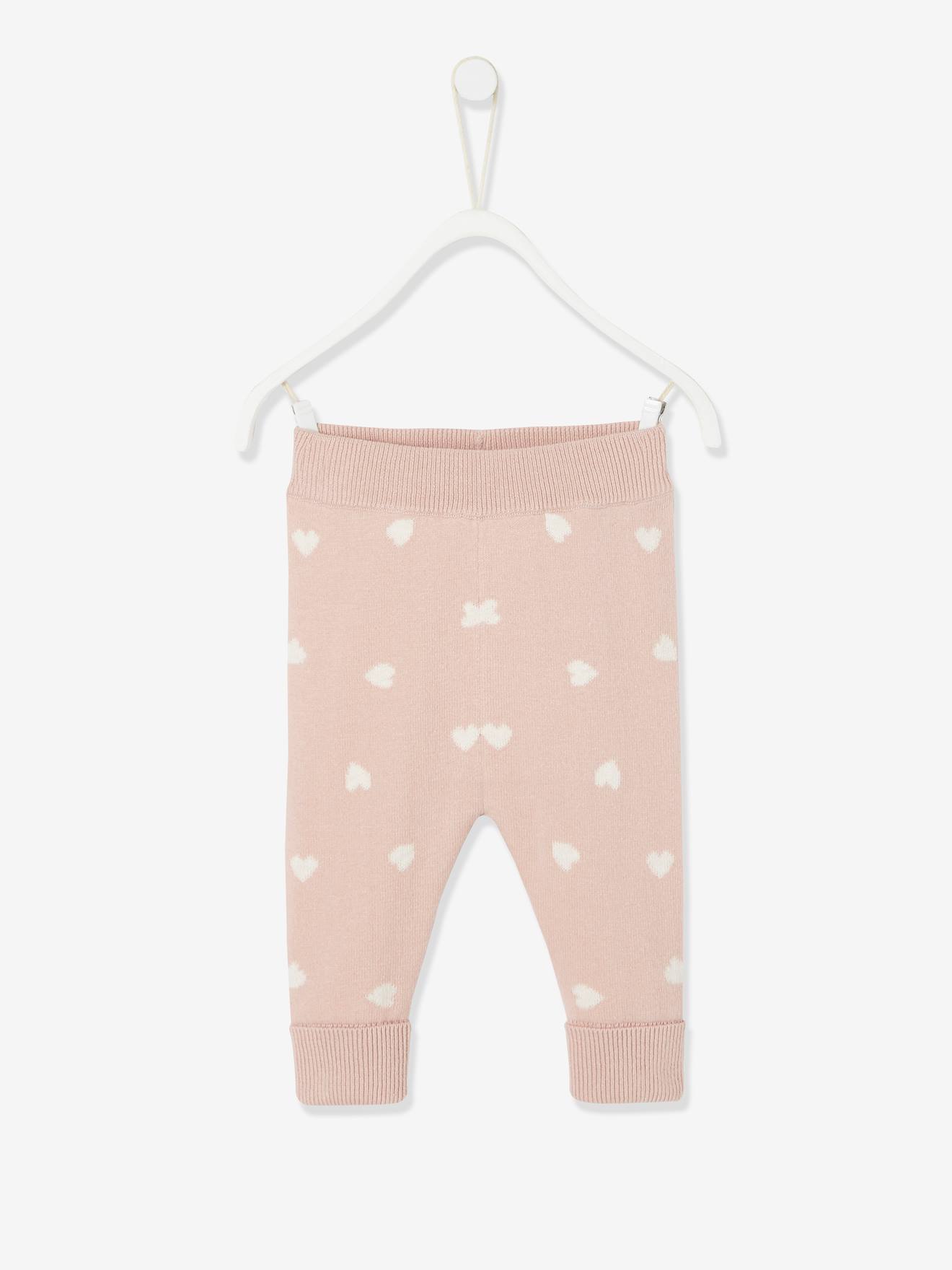 Ensemble 4 pièces bébé : pull + pantalon + bonnet + moufles gris clair chiné