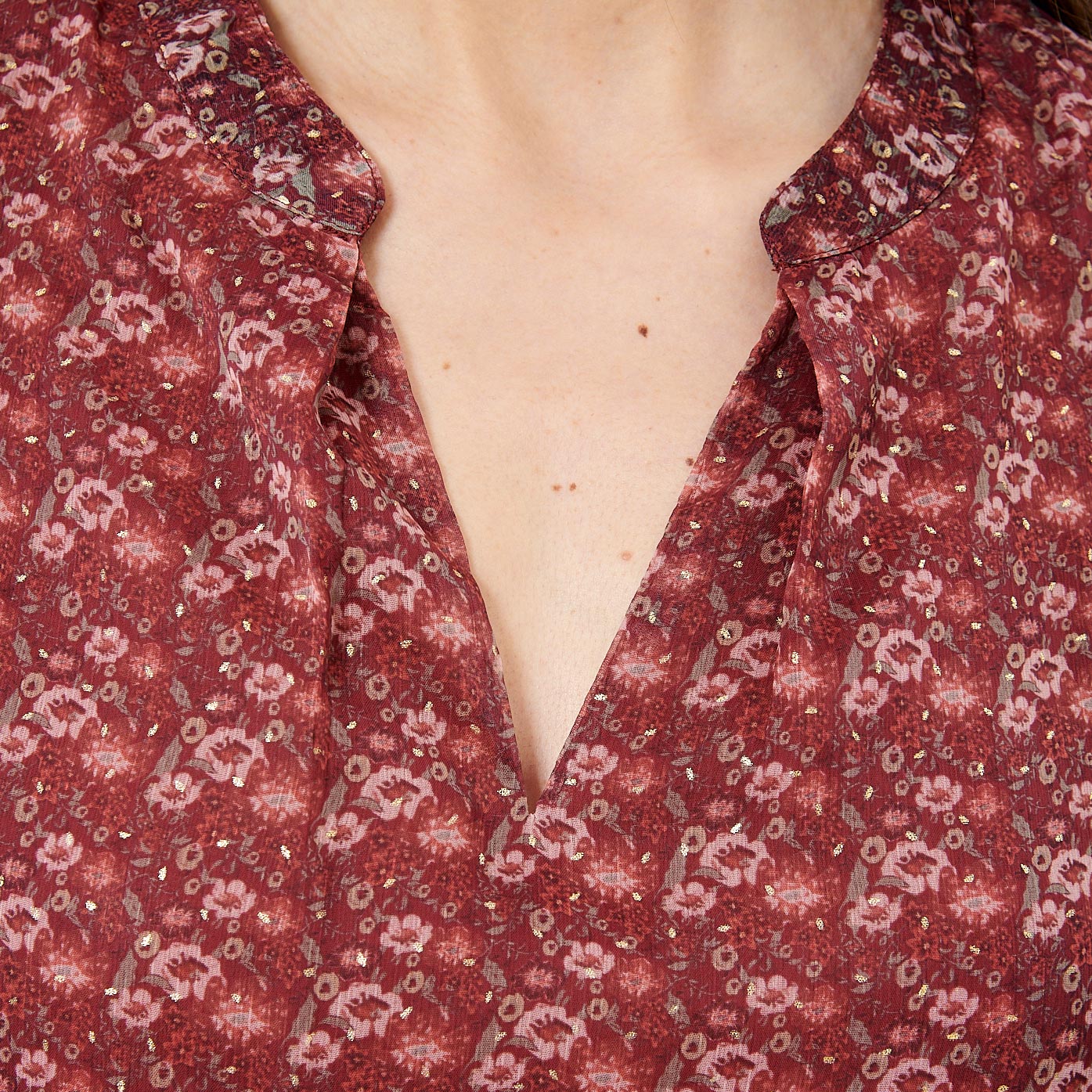 BEABE  Blouse fleurie Femme