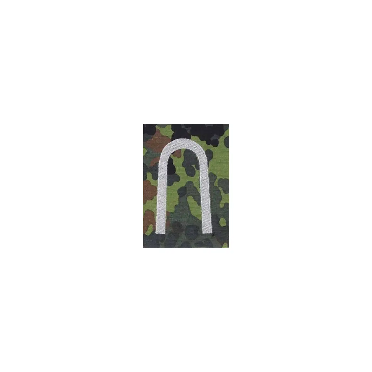 BW Rangabzeichen flecktarn/silber Unteroffizier