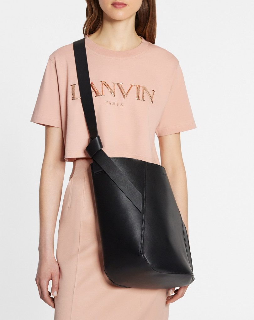 SAC HOBO TIE MM EN CUIR