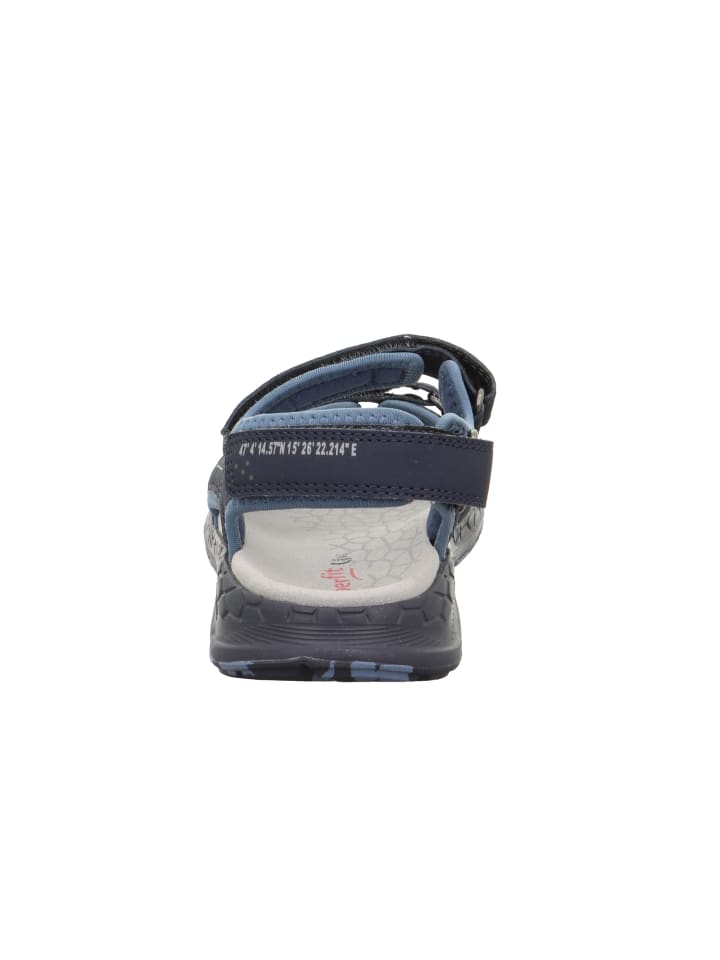 superfit Sandale CRISS CROSS in Blau/Hellgrau günstig kaufen 37