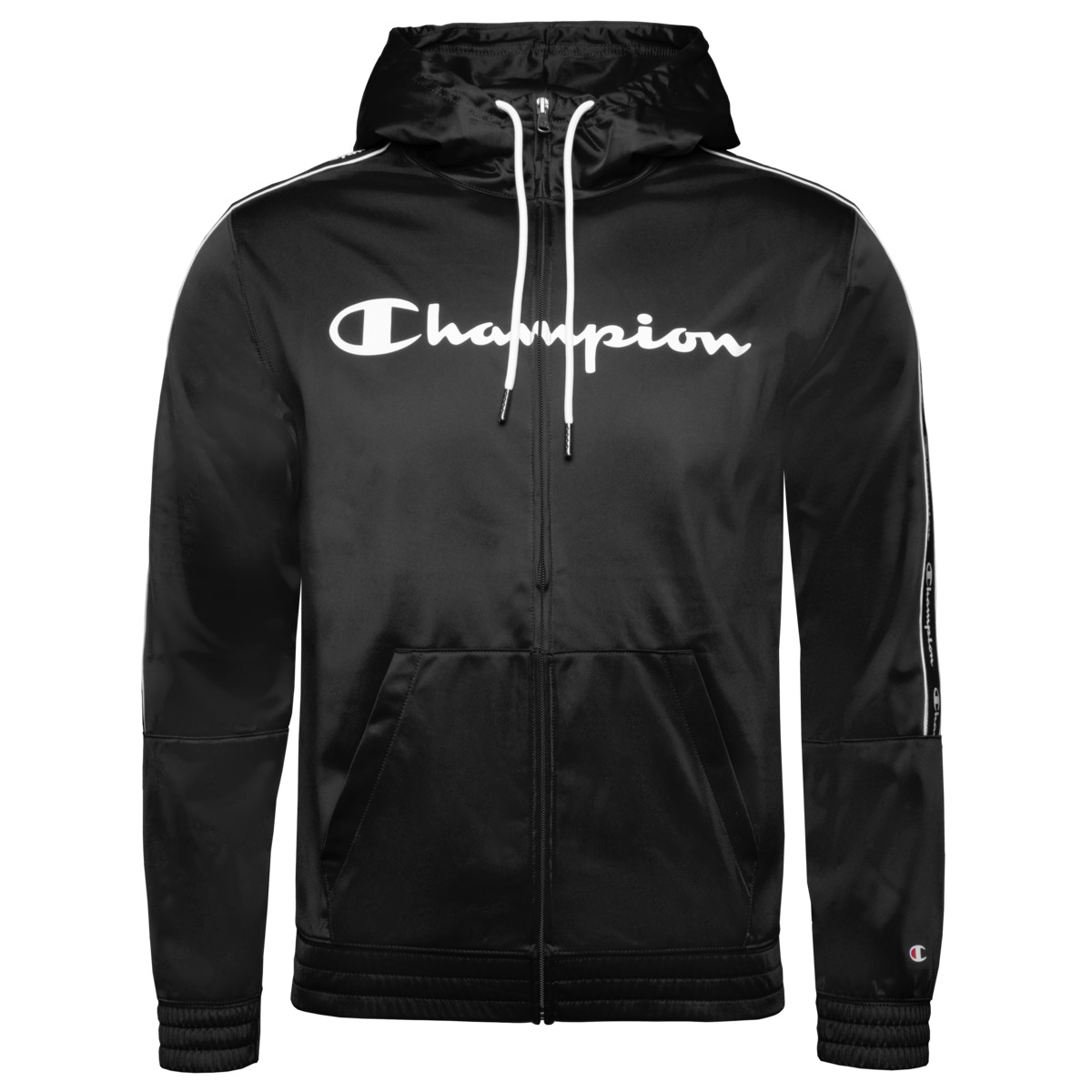 Champion Hooded Full Zip Sweatjacke schwarz