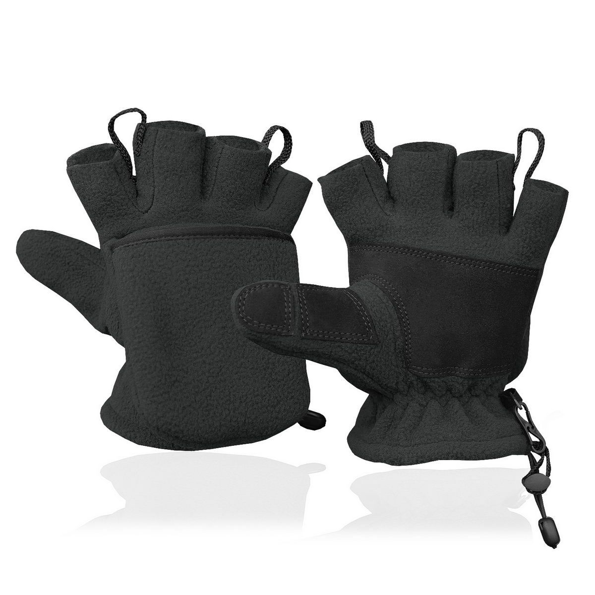 Klapphandschuhe Fleece