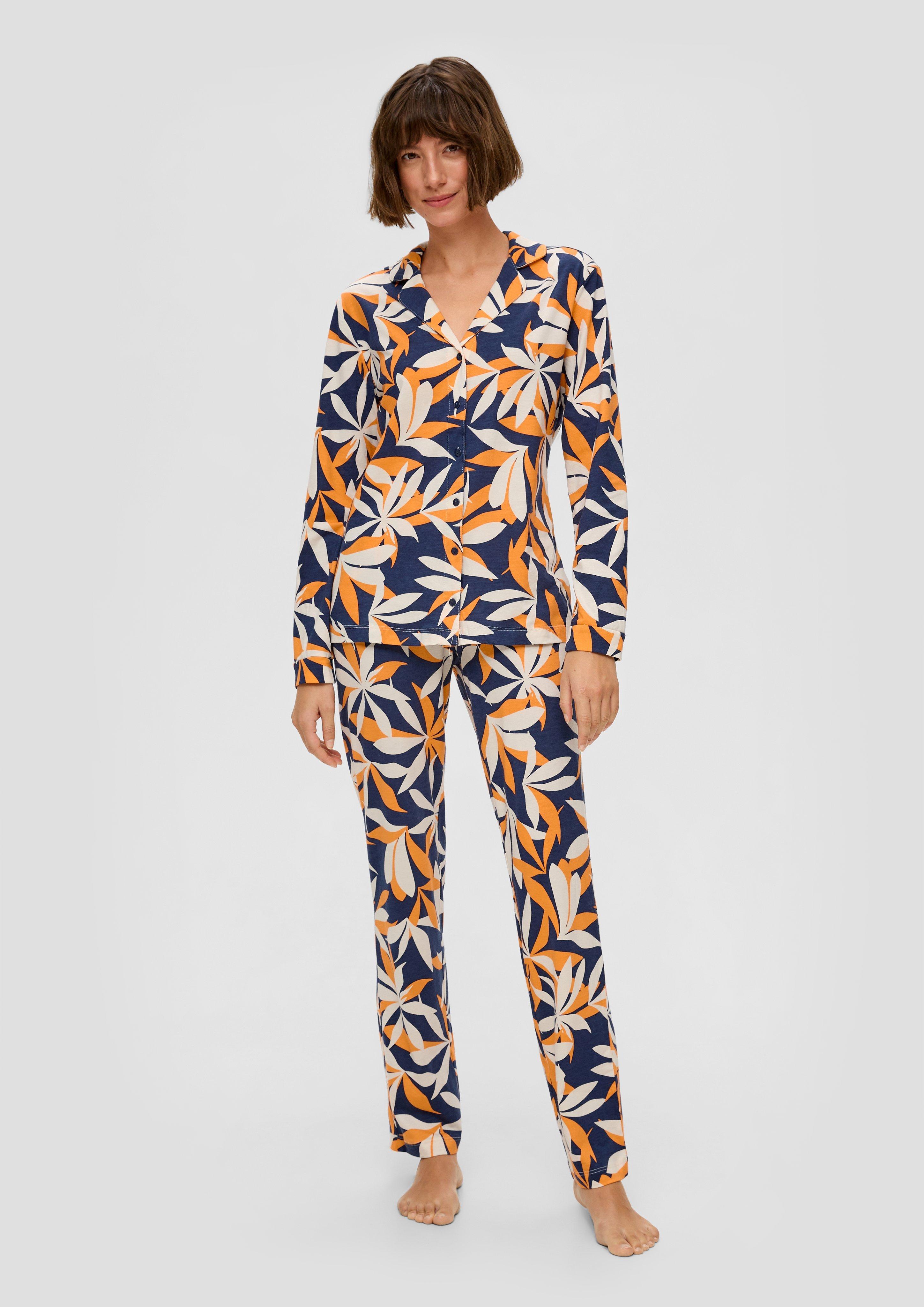 Gemustertes Pyjama-Set  6009192-75A1