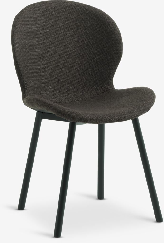 GEVNINGE GEVNINGE Chaise de salle à manger marron foncé/noir