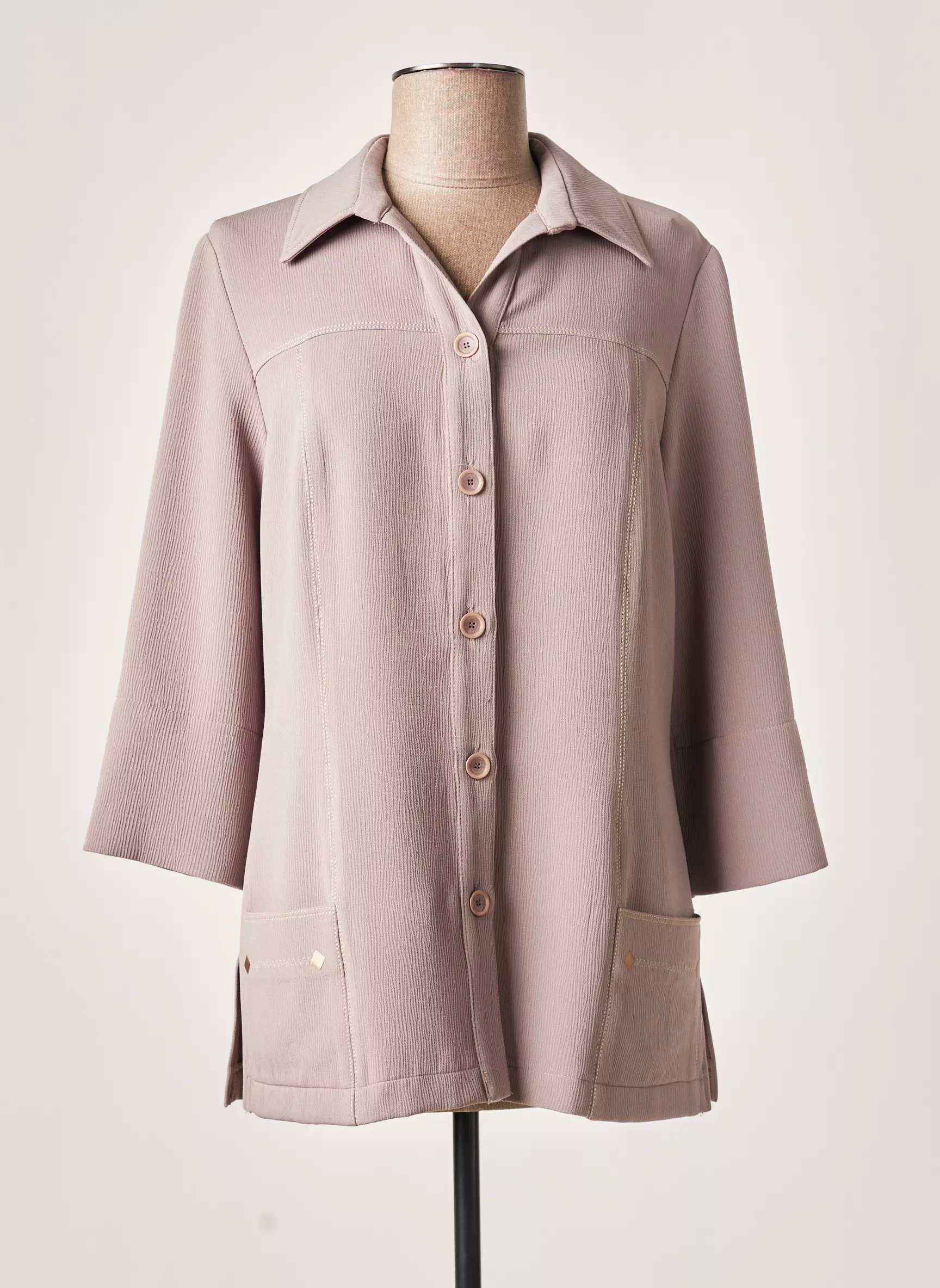 France Rivoire Vestecasual Femme couleur beige