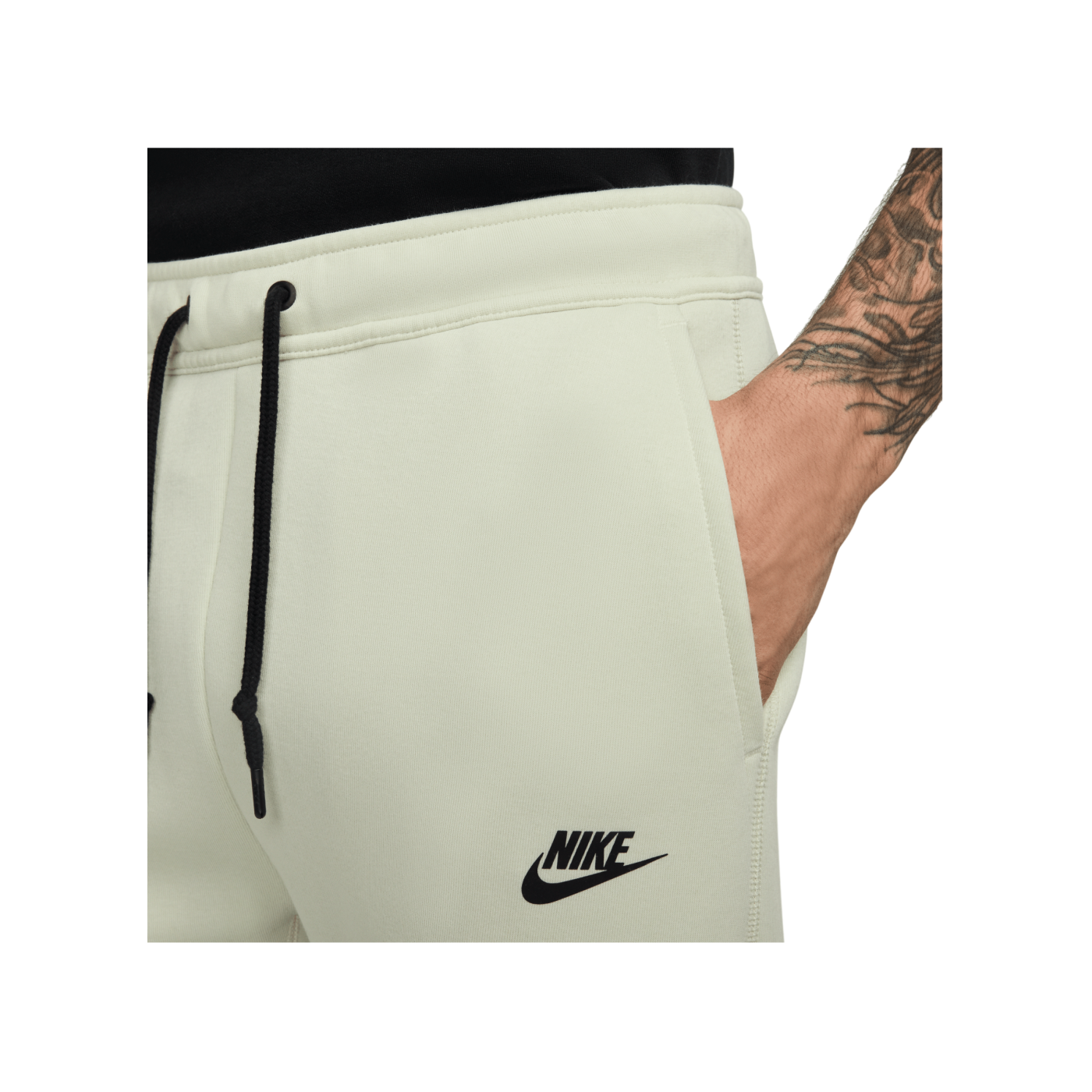 Nike Tech Fleece Jogginghose Weiss Schwarz F020