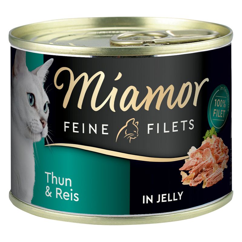 Sparpaket Miamor Feine Filets 12 x 185 g in Jelly