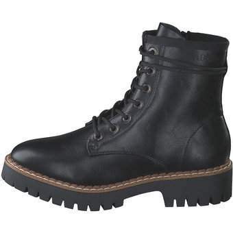 s.Oliver Schnürstiefelette in schwarz