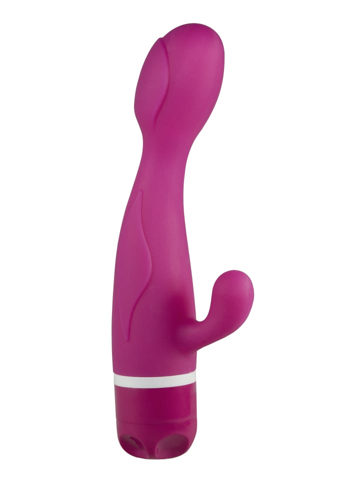 You2Toys G-Punkt-Vibrator mit Klitorisreizer Pink Leaf in rosa günstig kaufen 21 cm