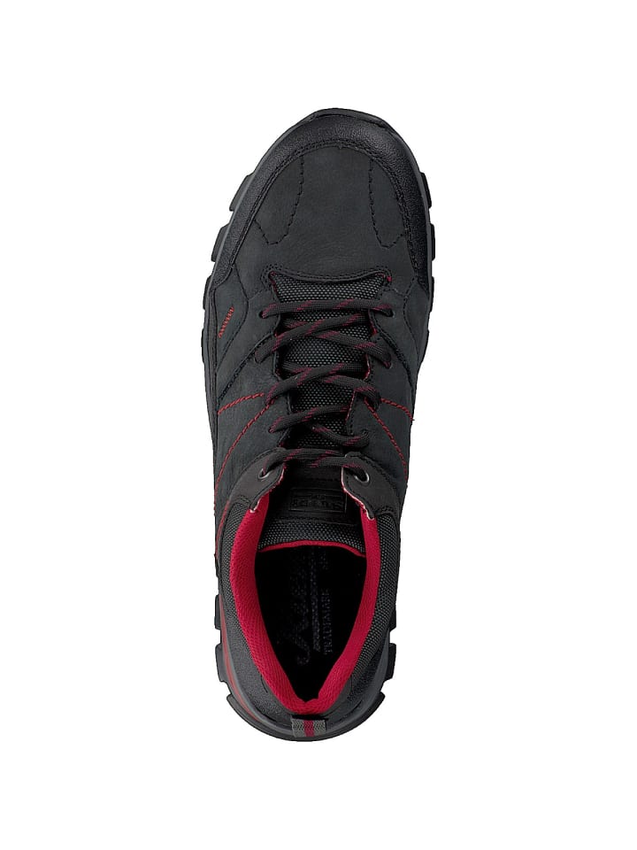 rieker Schnürschuh in schwarz günstig kaufen