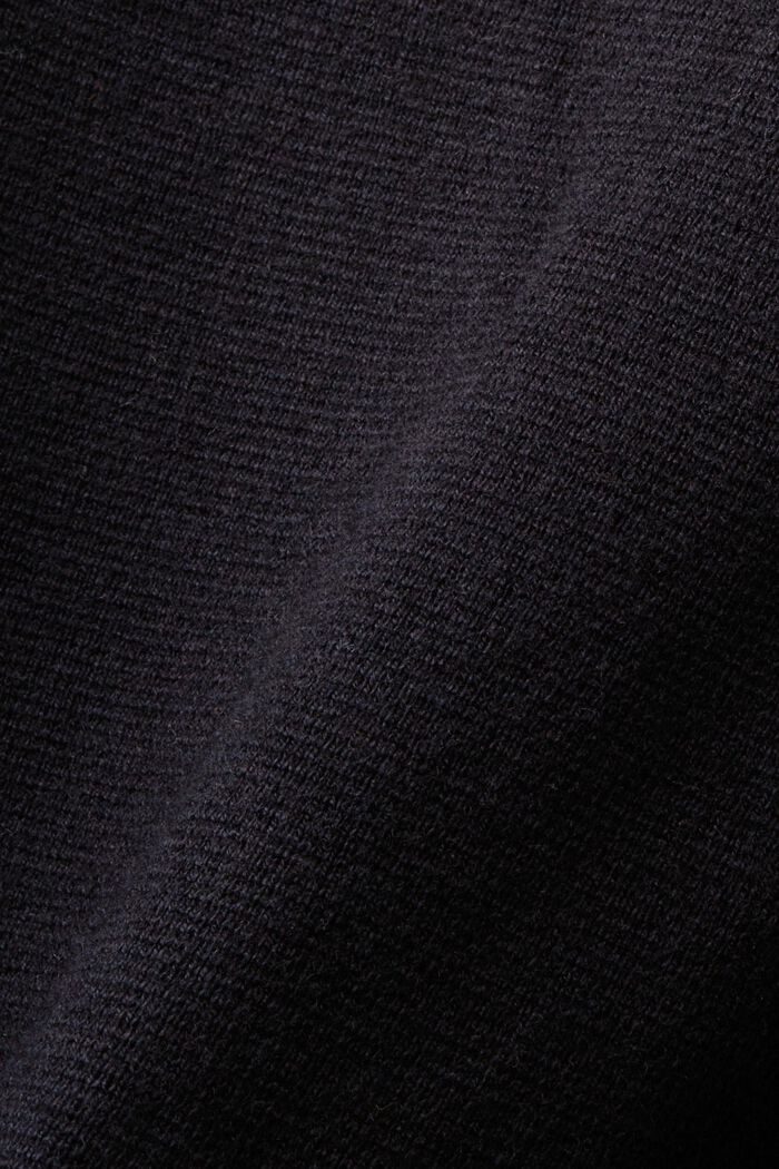 Wollmix-Cardigan mit V-Ausschnitt