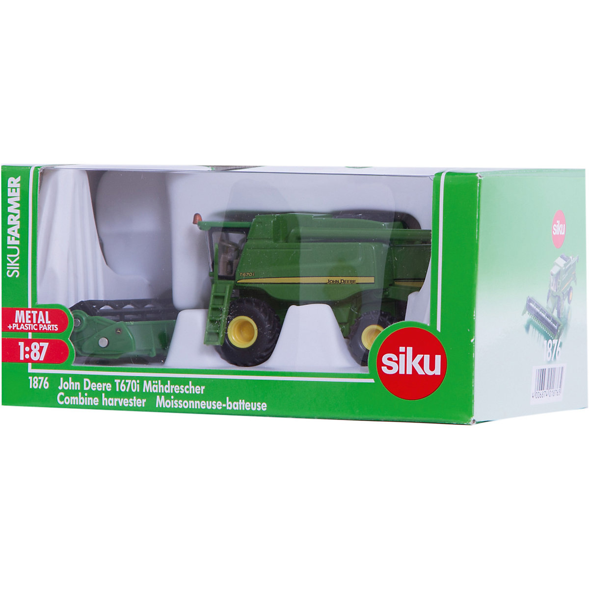 SIKU 1876 Mähdrescher John Deere 9680i  1:87