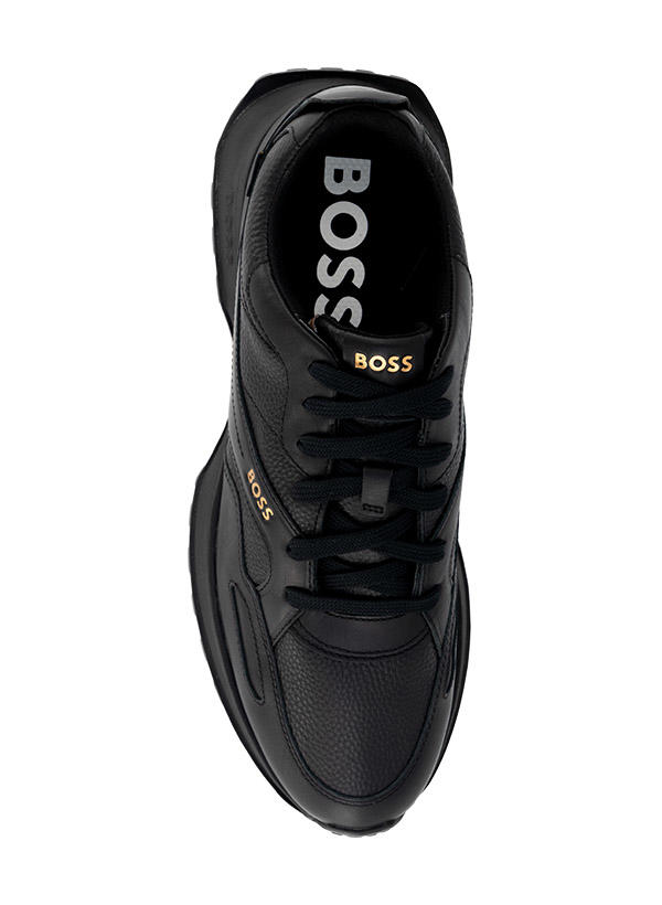 BOSS Black, Sneaker Jonah, Leder GORE-TEX®, schwarz