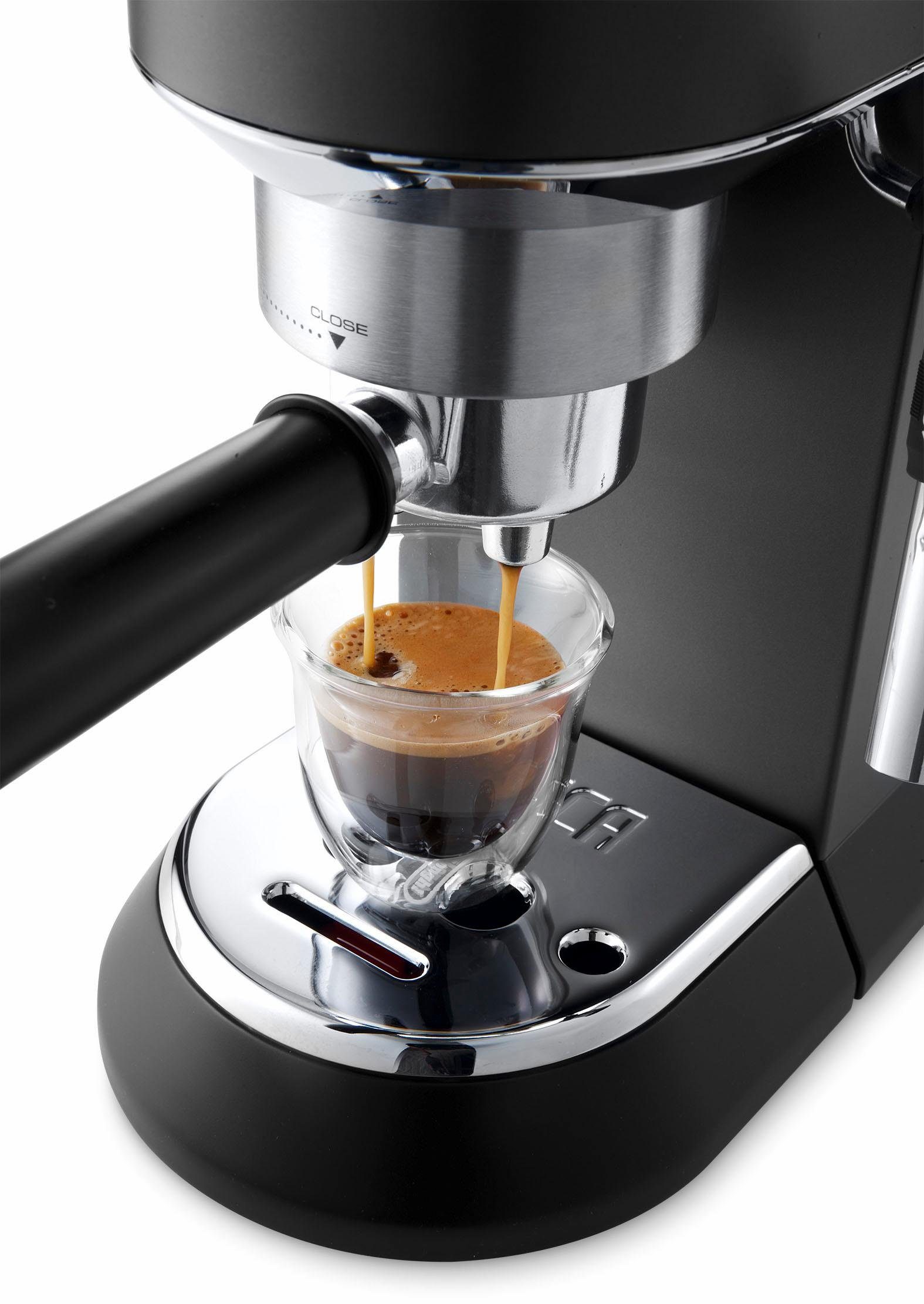 De'Longhi Siebträgermaschine Dedica Style EC 685.B, 1350 Watt, 15 Bar