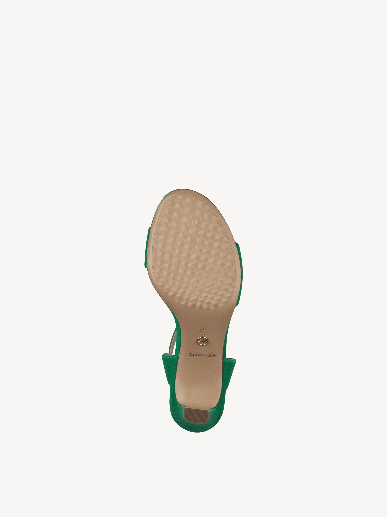 Sandale à talon - vert