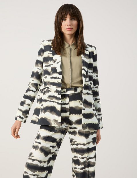 Eleganter Blazer mit ausgefallenem Muster