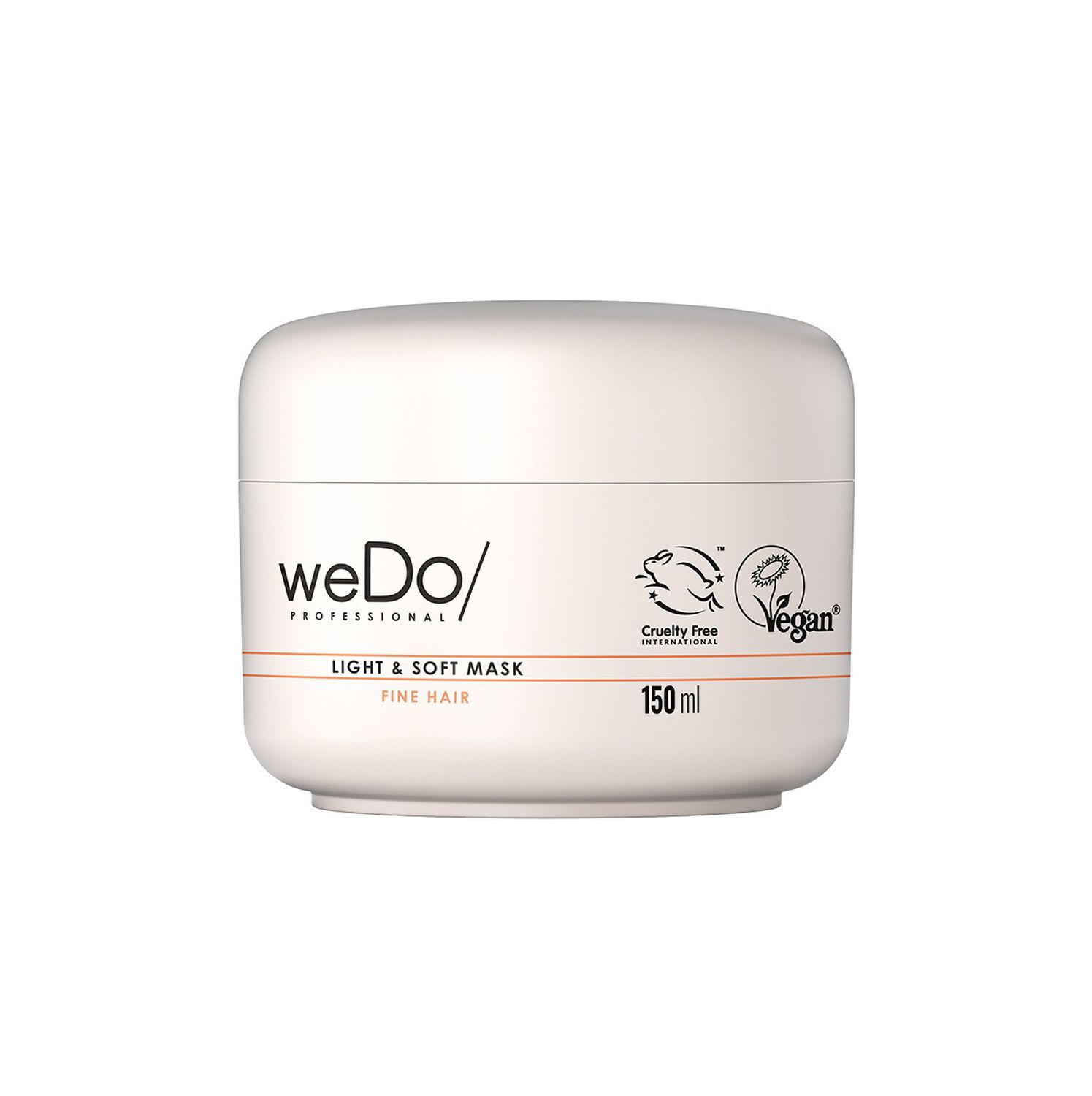 WeDo Masque cheveux, Sans Silicone, Vegan Légèreté et Douceur - Cheveux Fins