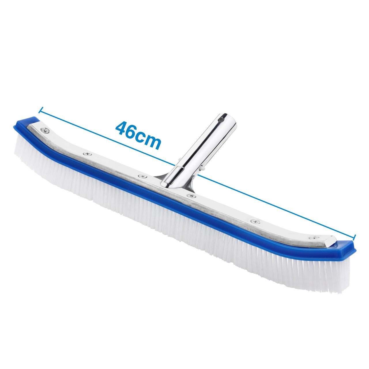 Casaria monzana® Aluverstärkte Poolbürste/Bodenbürste - 46cm