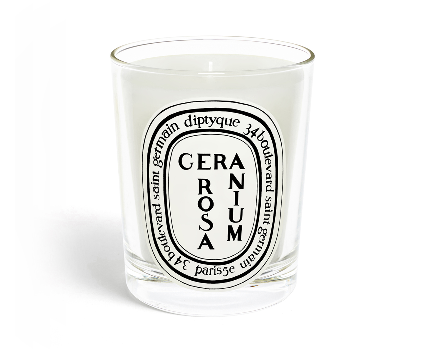 Géranium Rosa - Bougie modèle classique