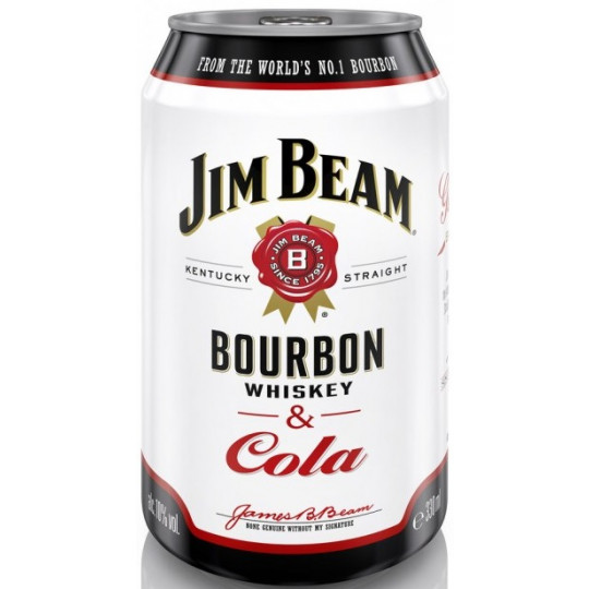 Jim Beam Bourbon & Cola 0,33L