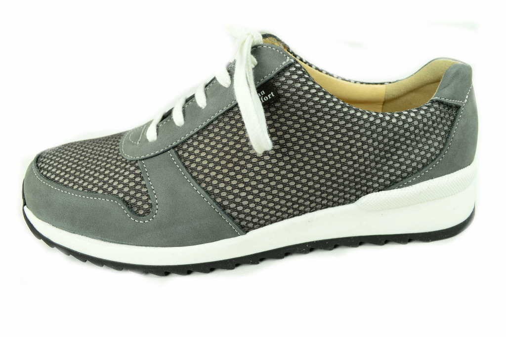 FINN COMFORT Freizeit Schnürer grau