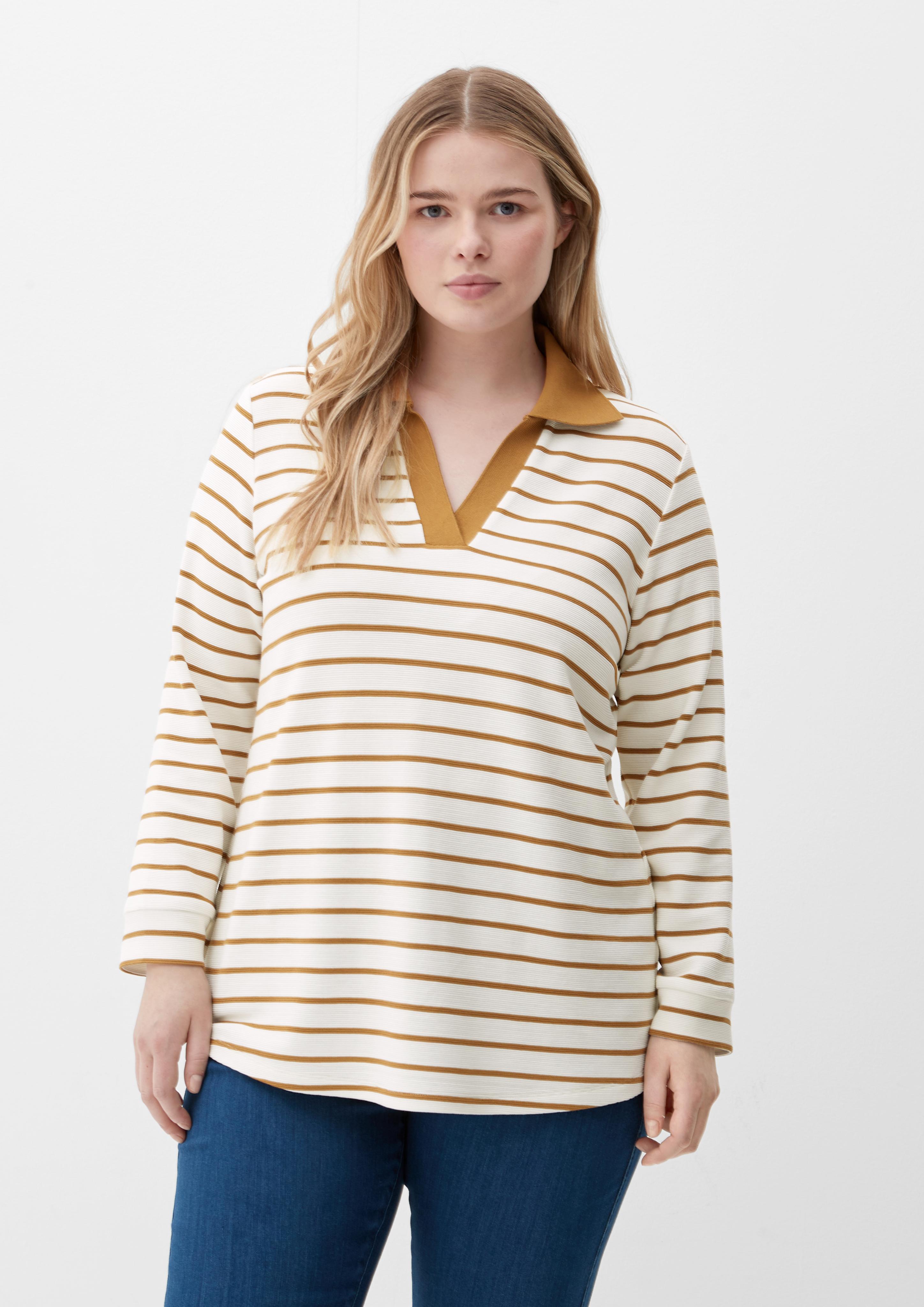 Sweatshirt mit Rippstruktur  2128571-02G2