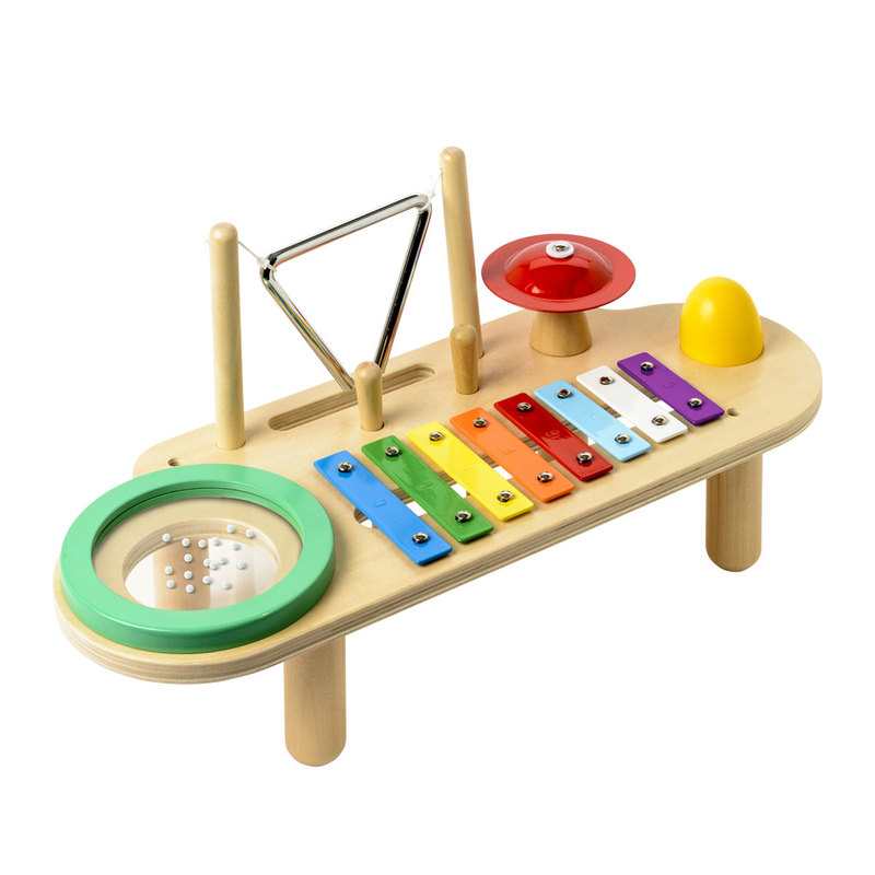 Table musicale 5 instruments en bois Oxybul