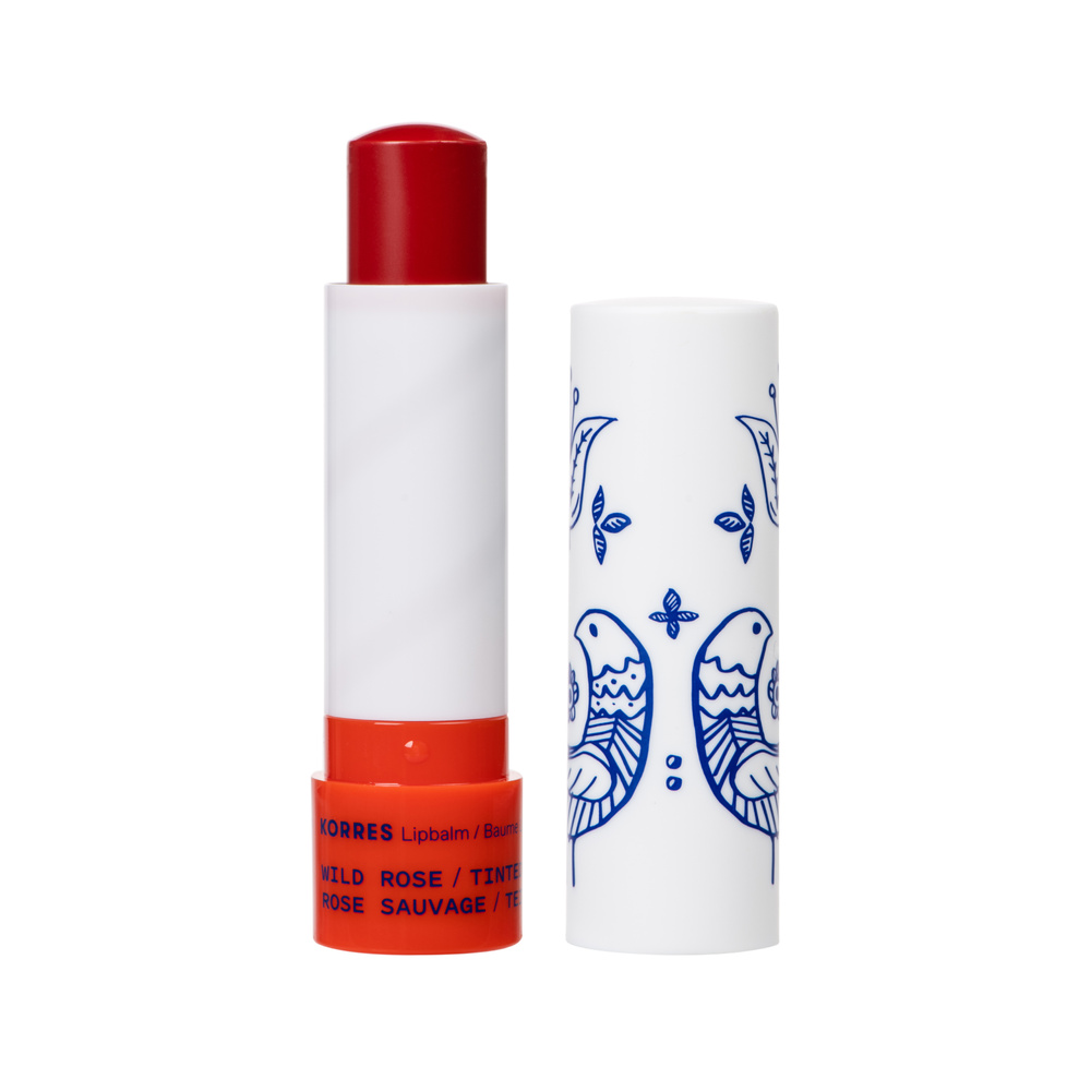 korres Stick lèvres Rose Sauvage - Teinté BAUME LEVRES