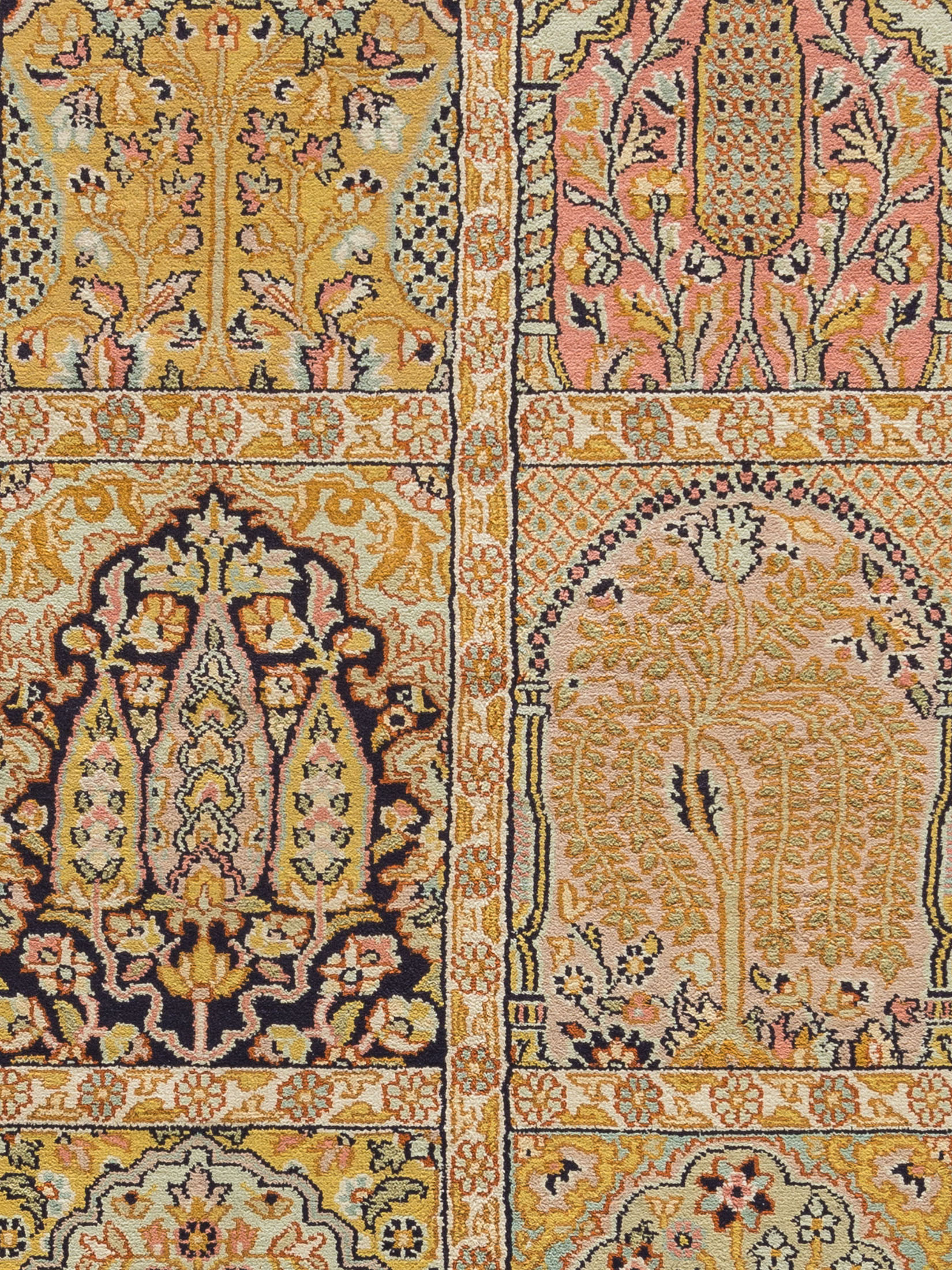 Kaschmir Seide 18/18 ca. 129 x 183 cm, Unikat / Einzelstück