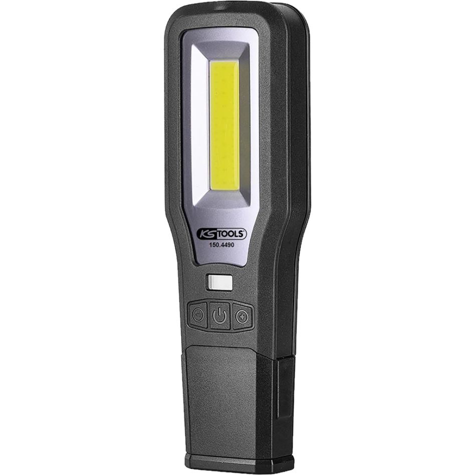 KS Tools 150.4490 Mobile LED workshop lamp, articulated, 550 lumens