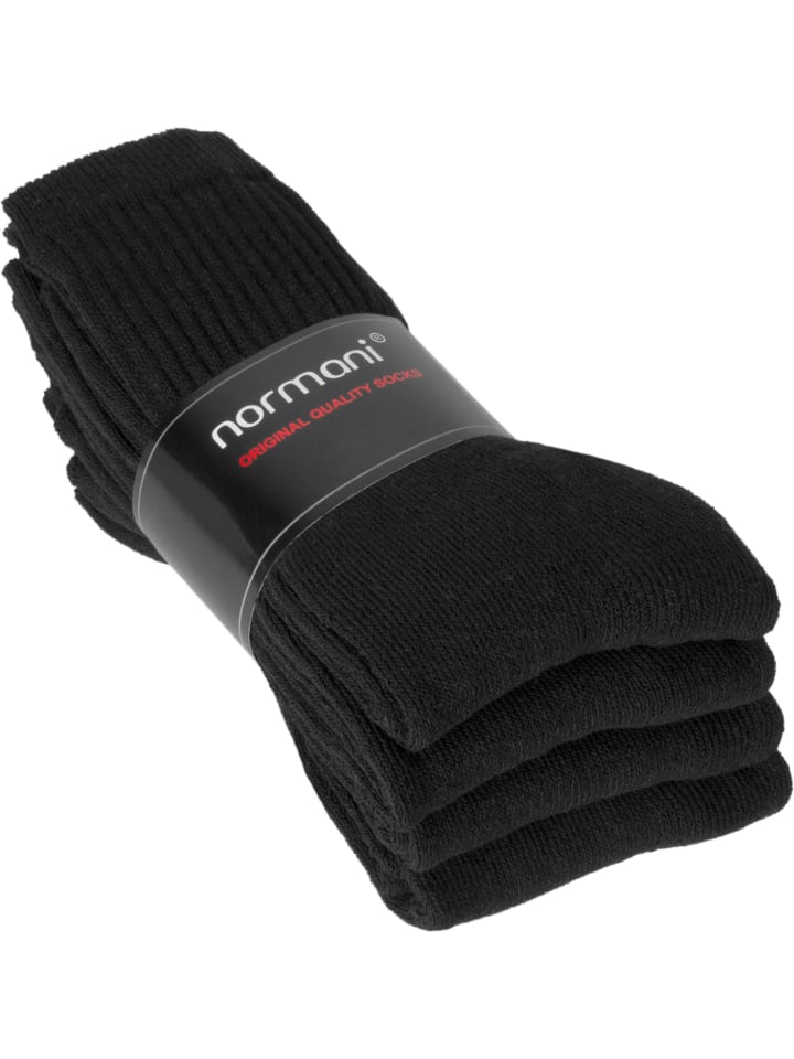 normani 20 Paar Tennis-Socken in Schwarz günstig kaufen
