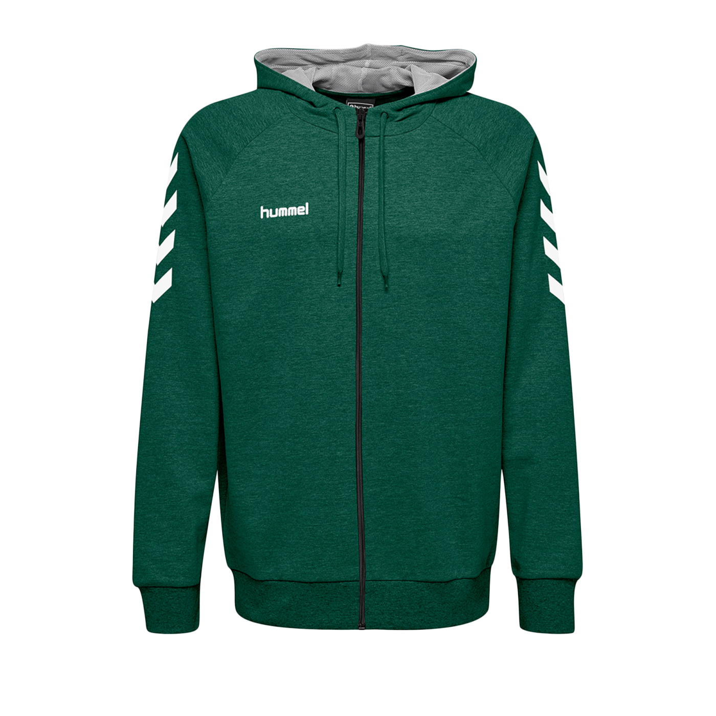 Hummel Cotton Kapuzenjacke Grün F6140